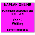 NAPLAN Online MiniTest Answers Writing Year 9